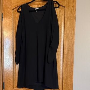 Tobi Black Long Sleeve Dress